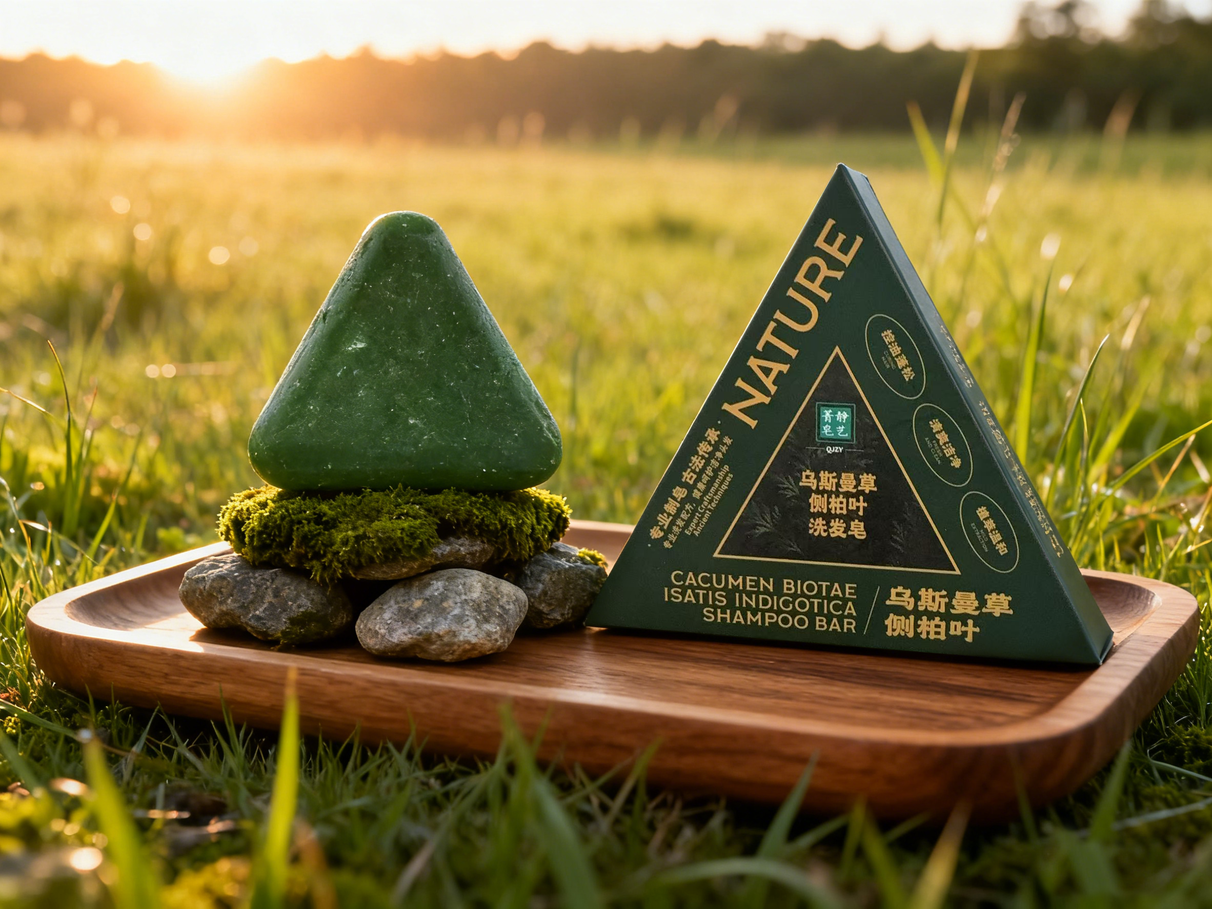 乌斯曼草侧柏洗发皂